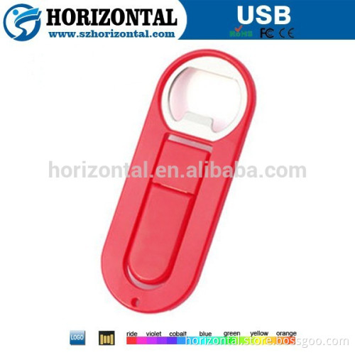 2015 hottest plastic bottle opener usb flash drives bulk cheap wholesale Alibaba